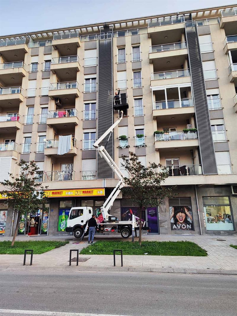 Tehno Cool montaža i servis klime na stambenoj zgradi — klimatizacija apartmana u Kolašinu